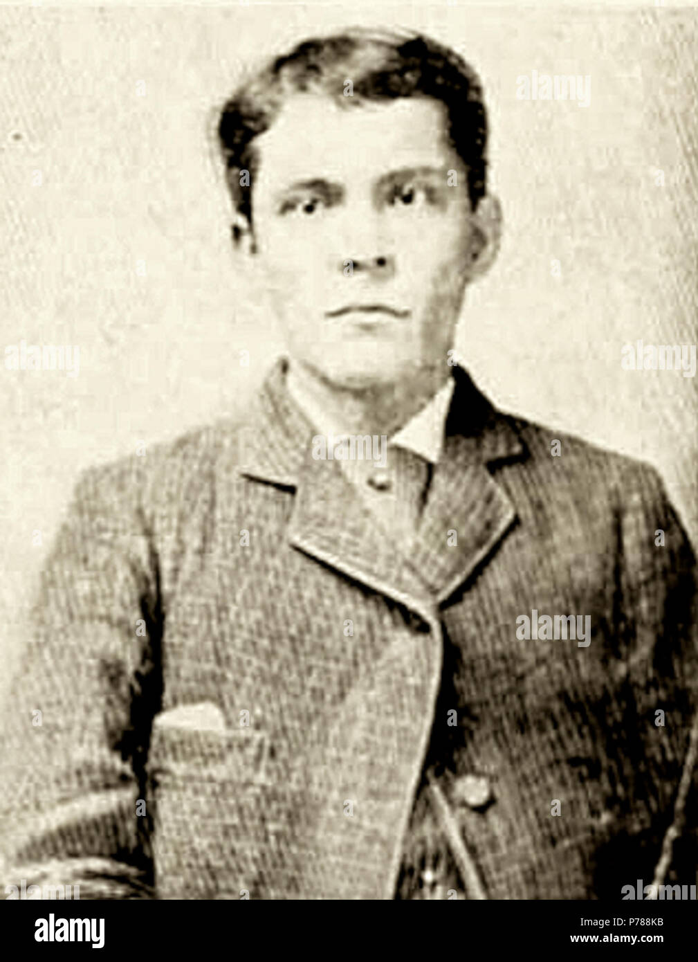 George Appo (1858-1930), New York criminal and son of the 'Chinese Devilman' Quimbo Appo . circa 1876 34 George Appo c1876 Stock Photo