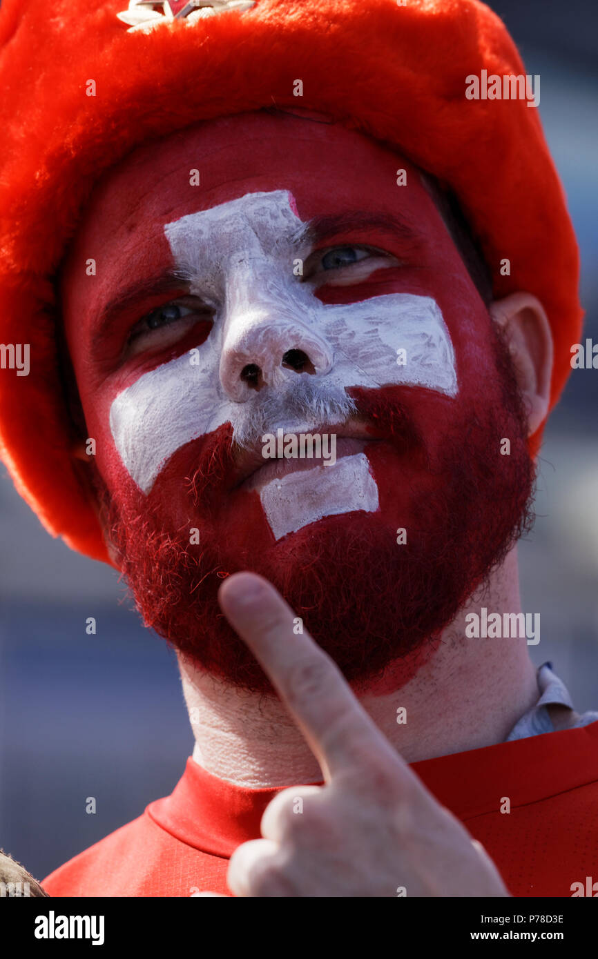Soccer fan face paint world cup hires stock photography and images Alamy