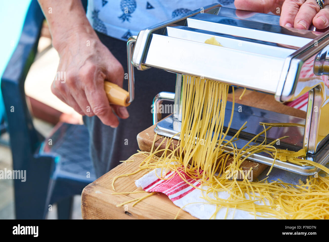 fresh homemade pasta Stock Photo - Alamy