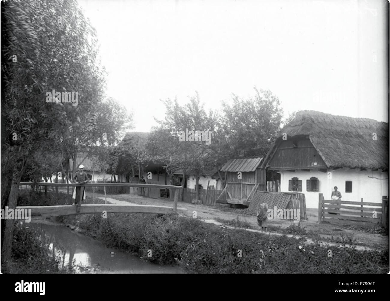 Slovenšina: Dobrovnik 1904 Patakszer. Magyar: Dobronak 1904 Patakszer. 1904 8 Dobrovnik 1904 Patakszer Stock Photo