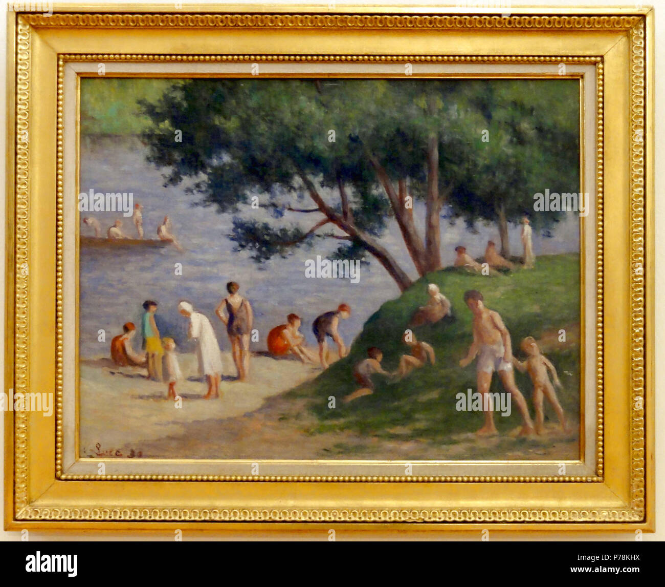 42 Maximilien Luce Méricourt La Plage1930 Musée De L