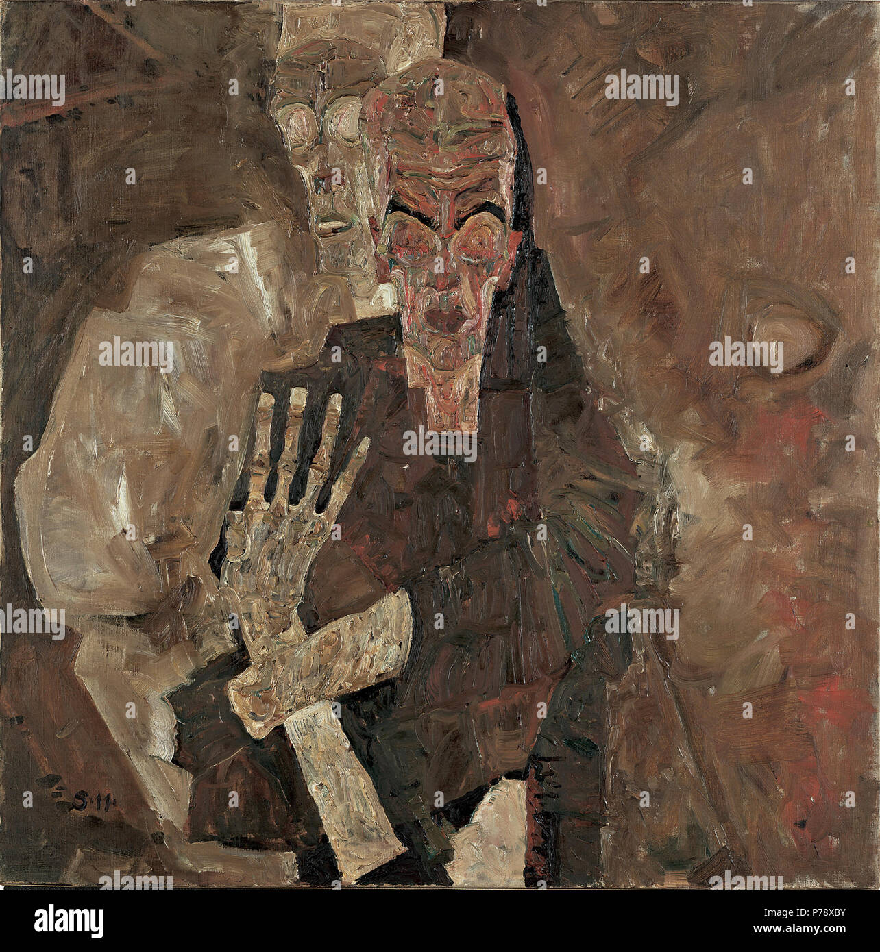 German Deutsch Selbstseher Ii Tod Und Mann Self Seer Ii