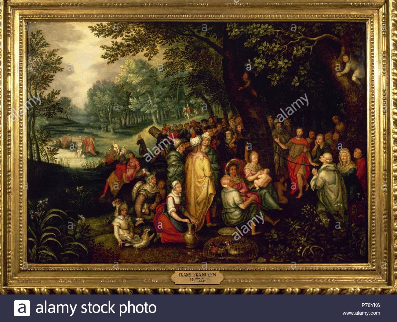 Frans Francken the Younger (1581-1642). Flemish painter. Scenes from the life of John the Baptist. 17th century.
