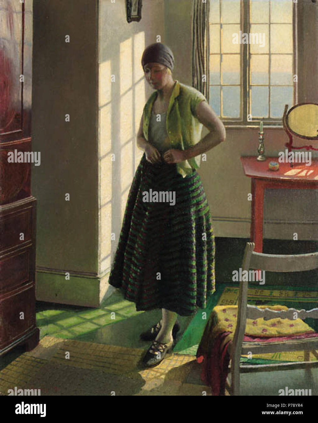 Gertrude in an Interior. 1929 29 Harold Harvey Gertrude in an Interior ...