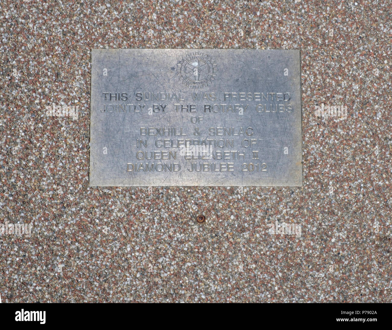 The Sundial on the Colonnade, Bexhill, was presented by the local