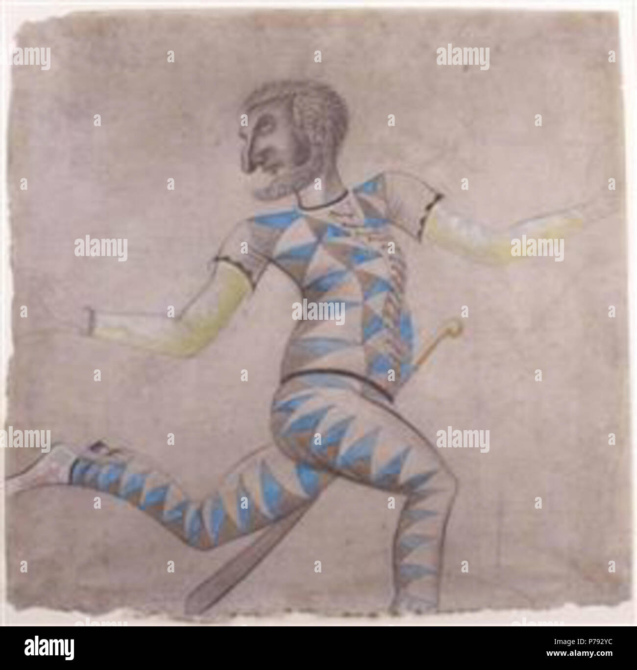 Work by Eric Ravilious . before 1942 48 Ravilious - harlequin-1928 ...