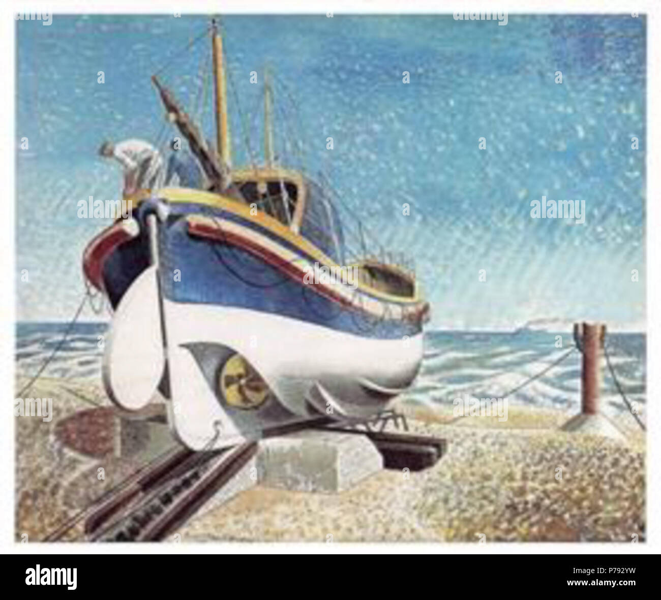 Work by Eric Ravilious . before 1942 48 Ravilious - lifeboat-at ...