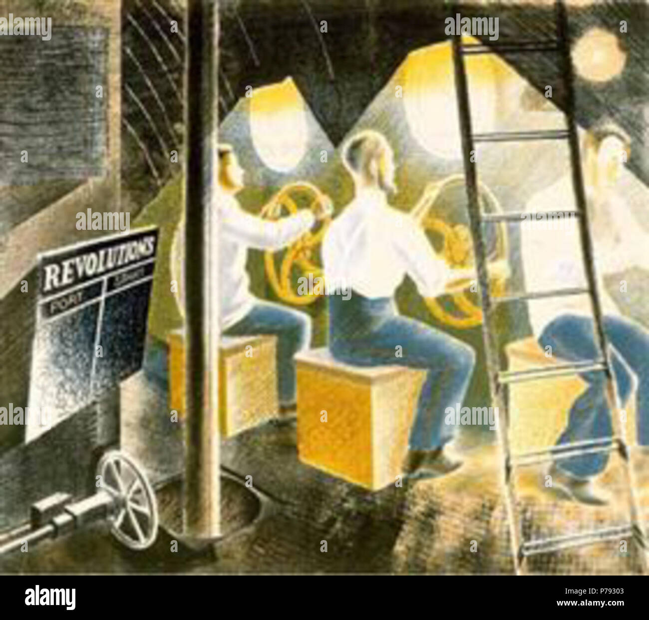 Work by eric ravilious hi-res stock photography and images - Alamy