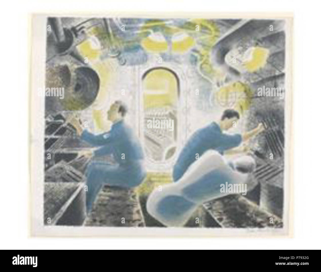 Work by Eric Ravilious . before 1942 49 Ravilious - working-controls ...