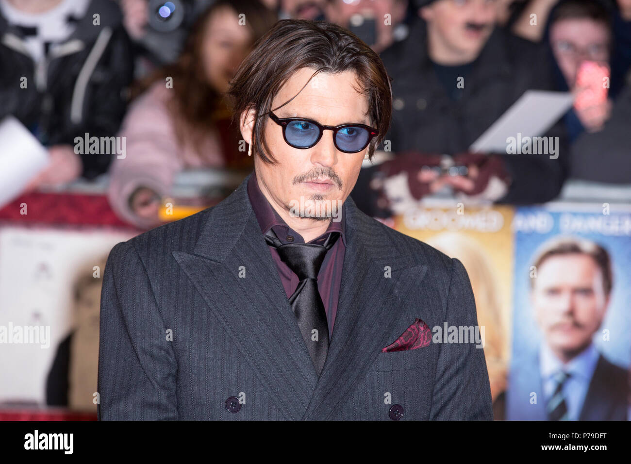 Mortdecai movie premiere hires stock photography and images Alamy