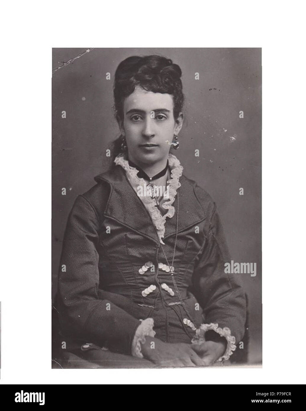 Español Matilde Castañeda de Ubico, madre del general Ubico