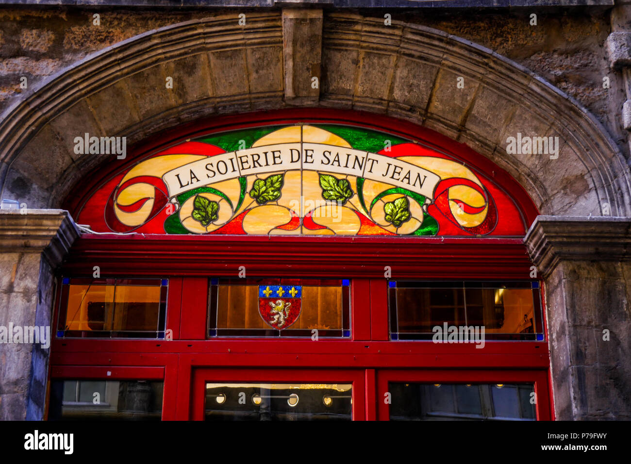 Lyon silk industry hires stock photography and images Alamy