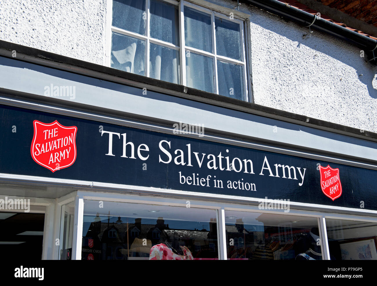 Salvation Army charity shop, England UK Stock Photo Alamy