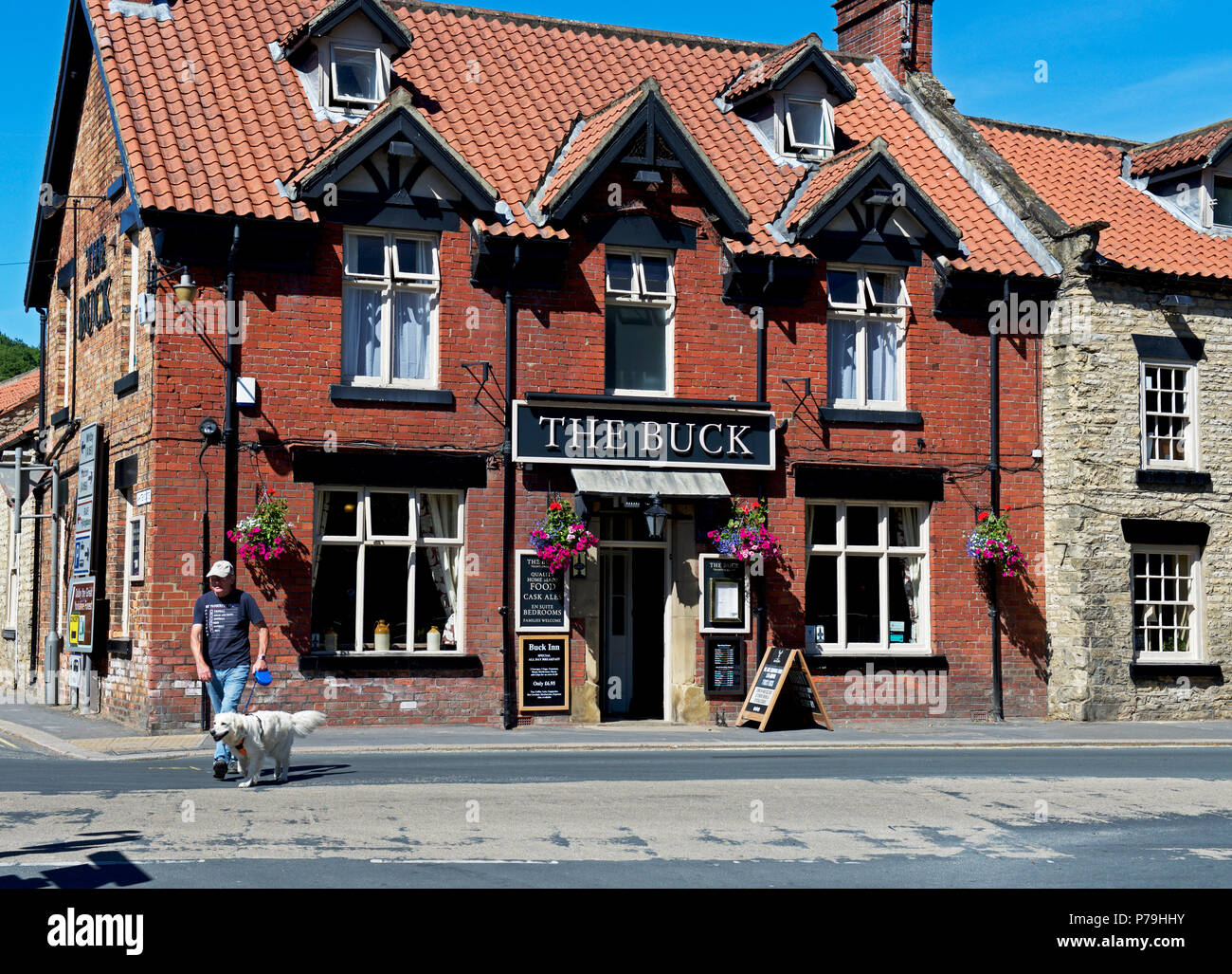 The Buck Inn, ThorntonleDale, North Yorkshire, England, England UK