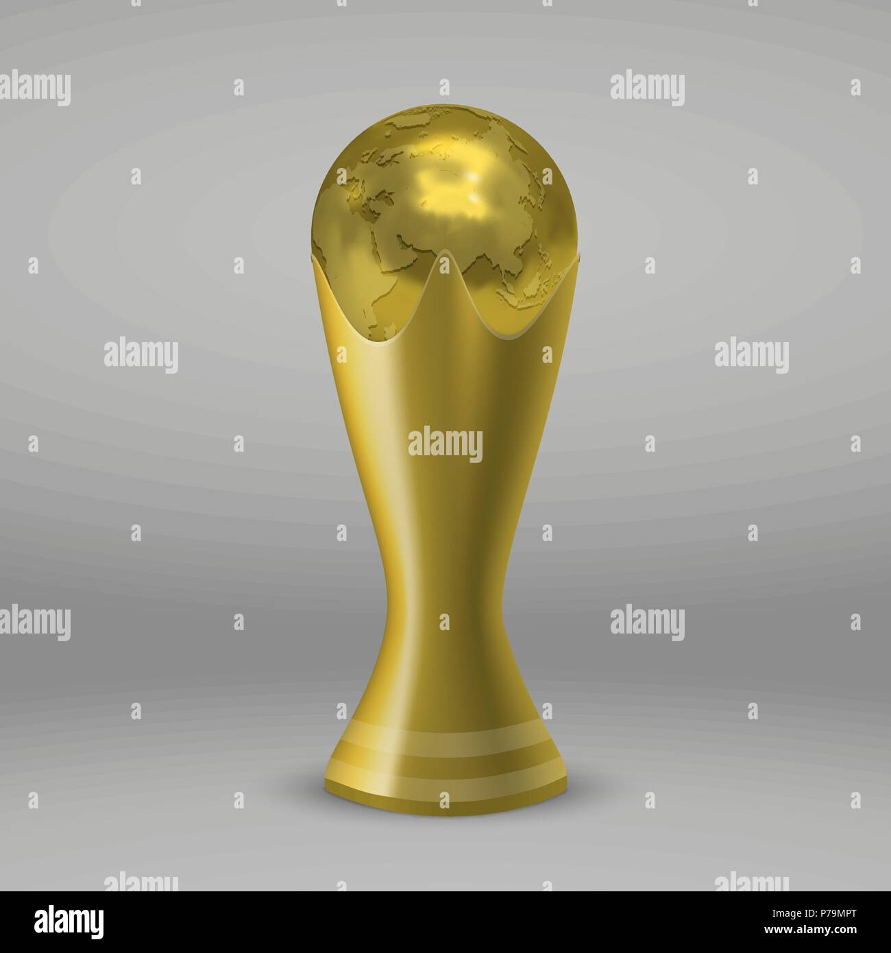 realictic soccer gold cup isolated Stock Vector Image & Art Alamy