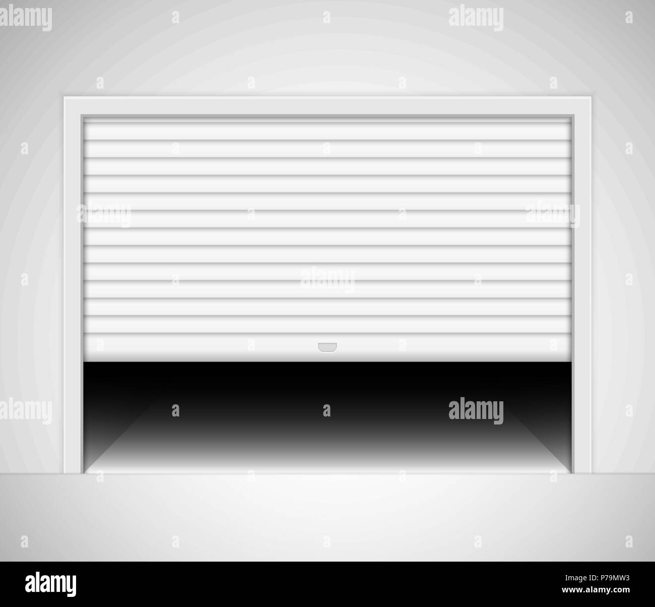 Garage Door Vector