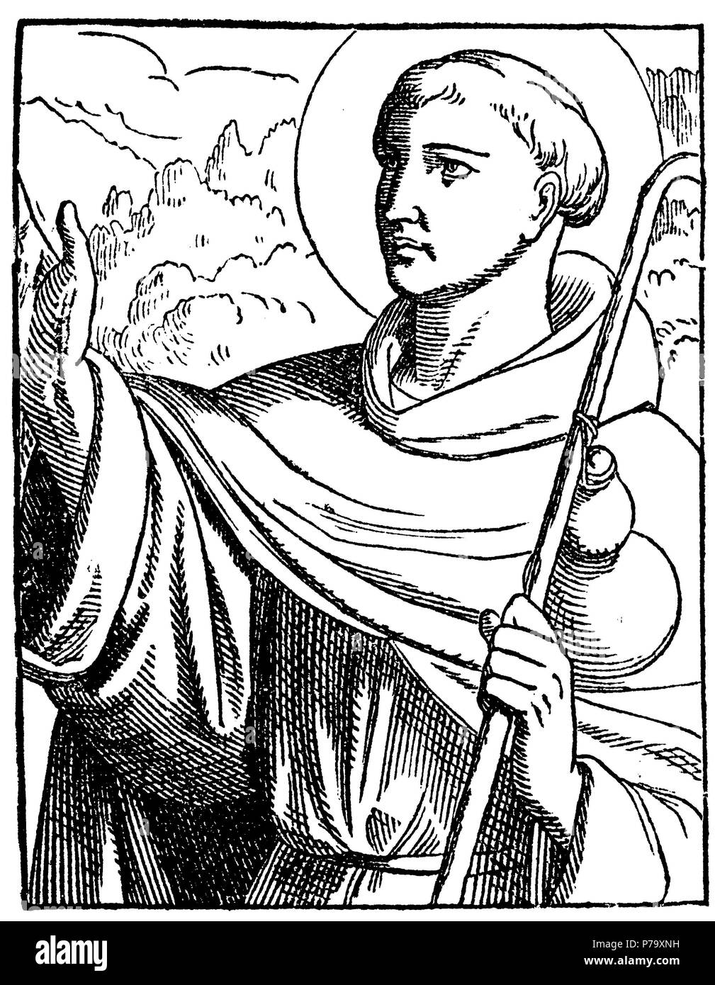 St. Louis Bertrand, confessor Stock Photo Alamy