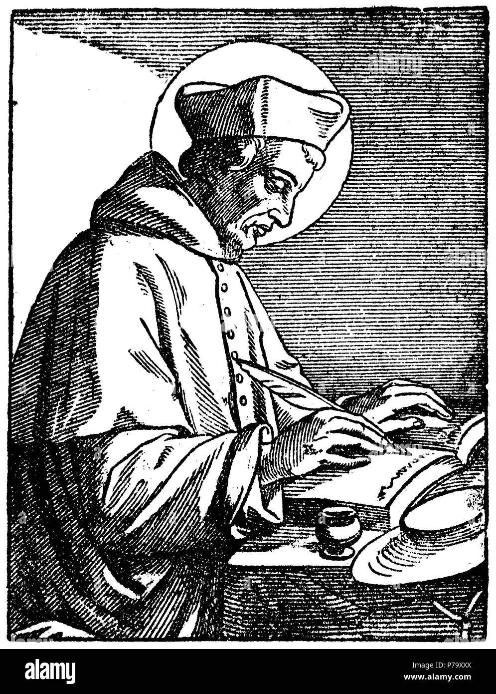 St. Bonaventure, cardinal and Stock Photo Alamy