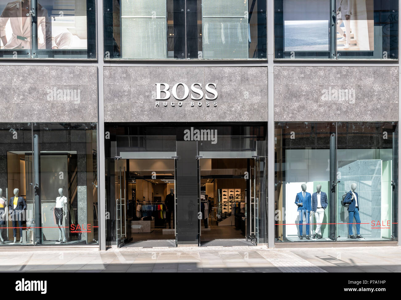 Hugo boss shop hi-res stock photography and images - Alamy
