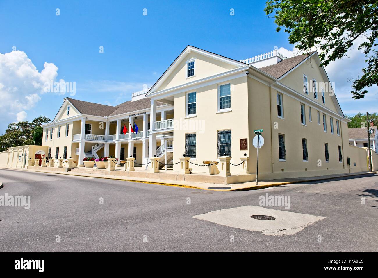 St. Francis Barracks St. Augustine, Florida USA Stock Photo Alamy