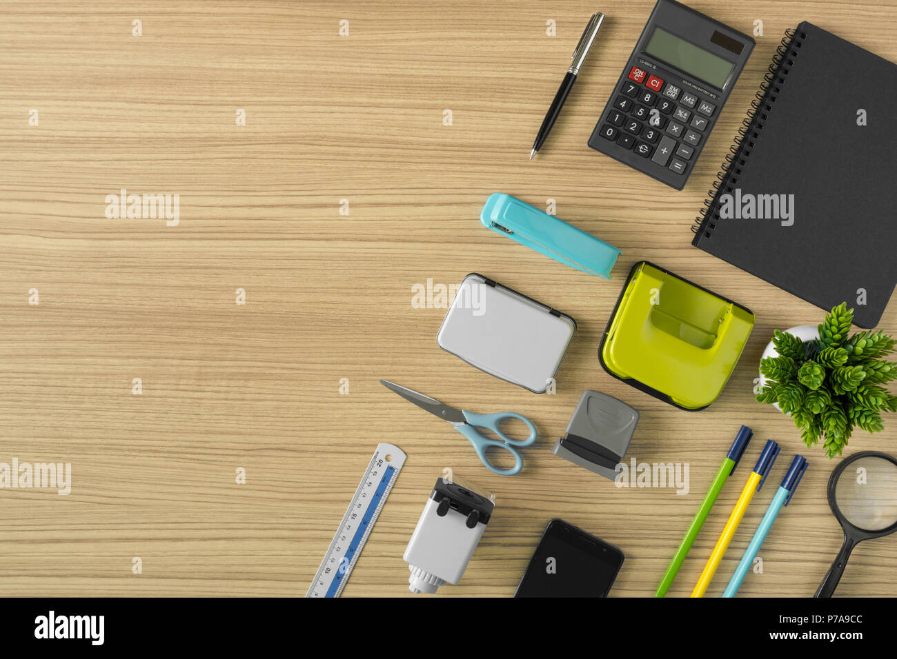 Stationery desk with hole punch hires stock photography and images Alamy