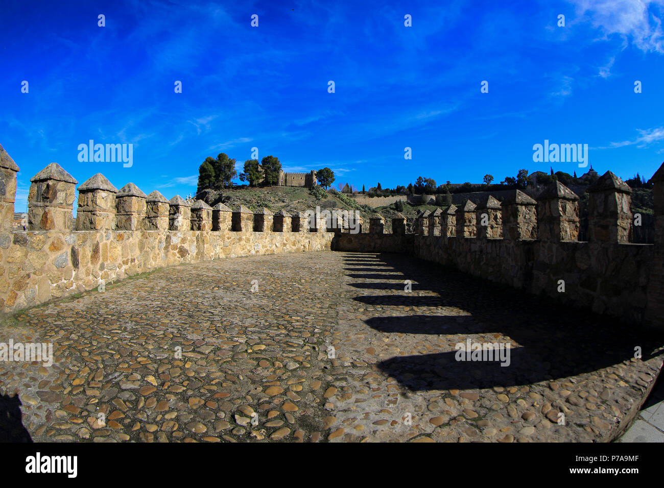 Cityscape of the historic city Toledo, Spain, Europe Stock Photo