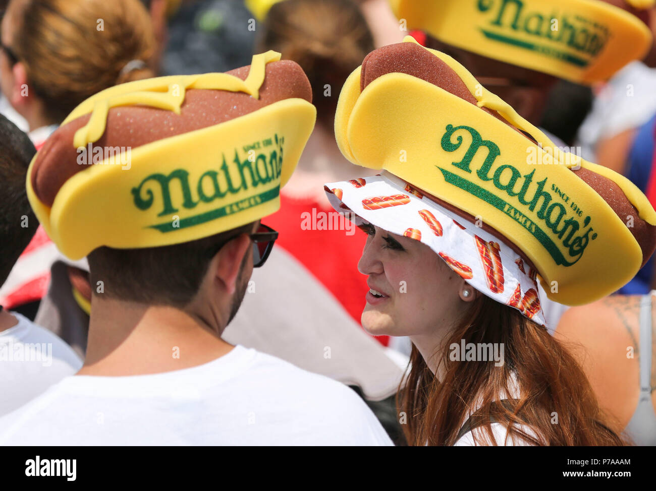 nathan's hot dog hats for sale