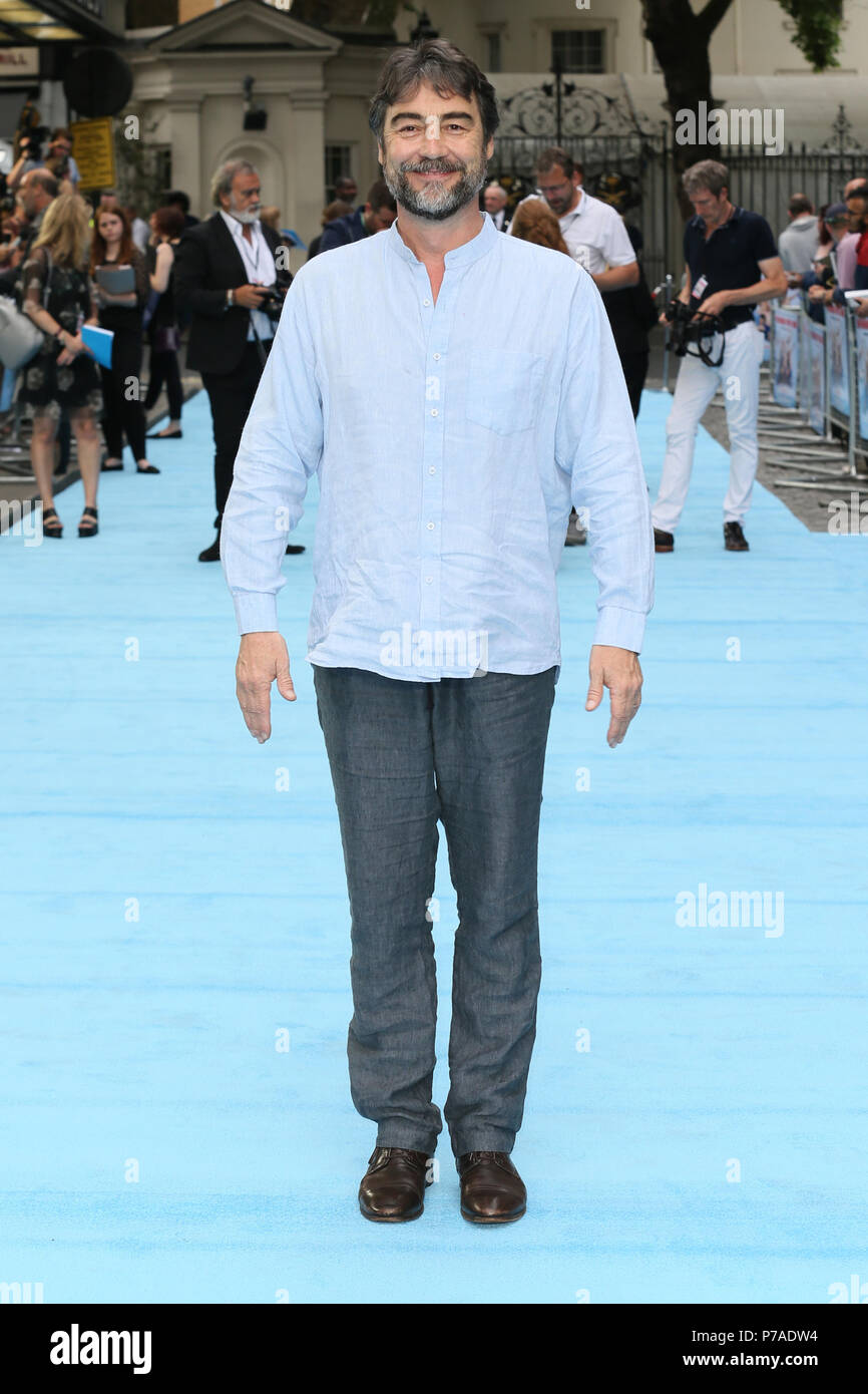 London, UK. 4th July, 2018. Nathaniel Parker attends the London Premiere of 'Swimming With Men' held at the Curzon Mayfair Credit: Mario Mitsis/Alamy Live News Stock Photo