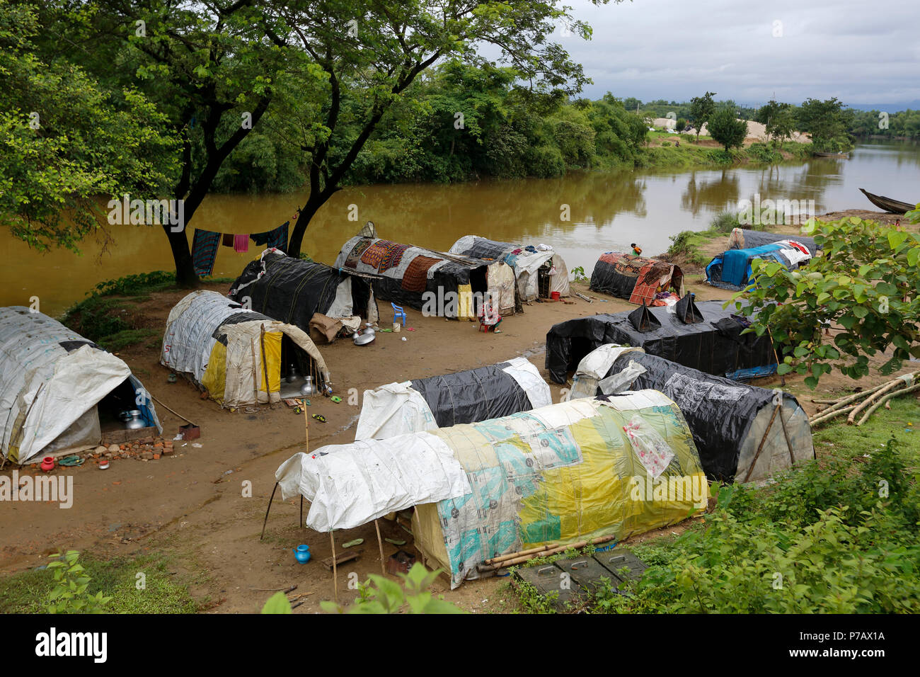 Life of bede Community, Bangladesh Stock Photo - Alamy