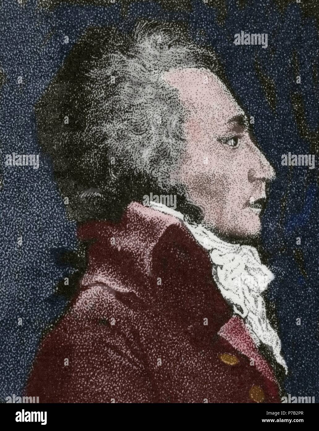 Maximilien Robespierre (17581794). French lawyer and politician