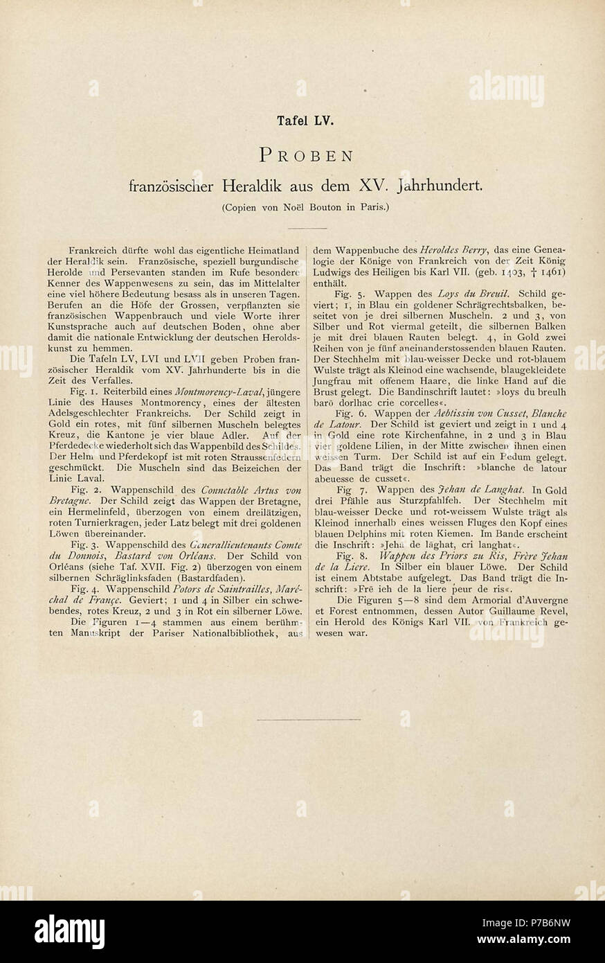 78 Ströhl Heraldischer Atlas t55 1 Stock Photo