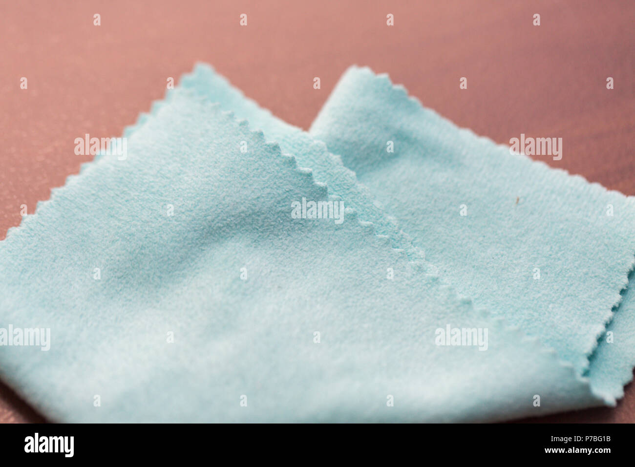 cloth for cleaning glasses Stock Photo Alamy
