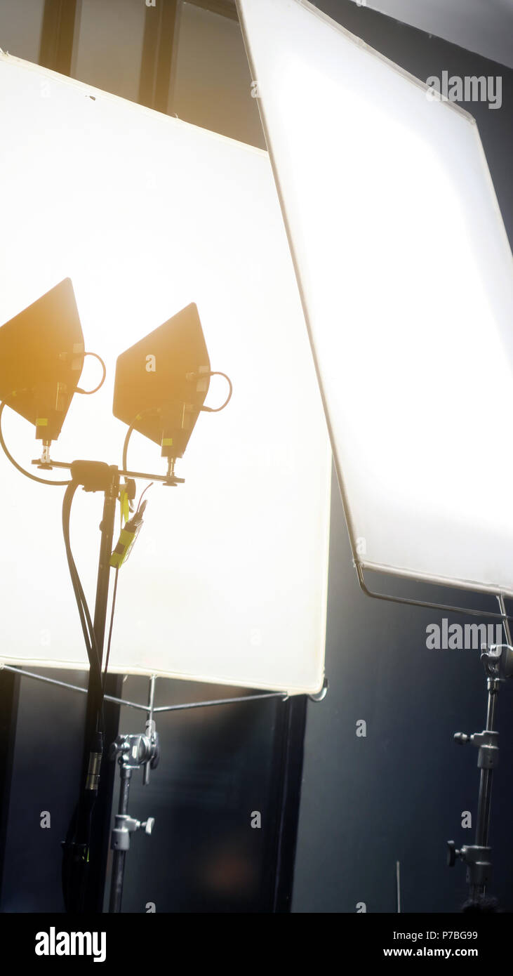 studio lighting setup Stock Photo Alamy