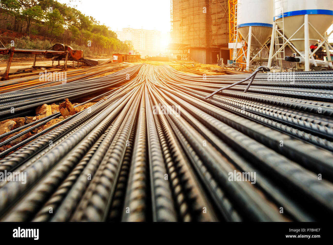 Steel Rebar High Resolution Stock Photography And Images Alamy