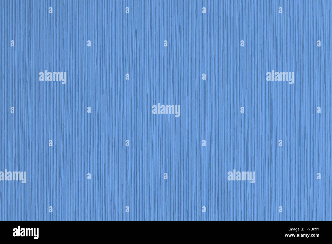 Blue textured corrugated striped wallpaper background Stock Photo