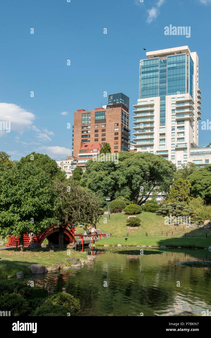 The Japanese Gardens in Palermo, Buenos Aires Stock Photo