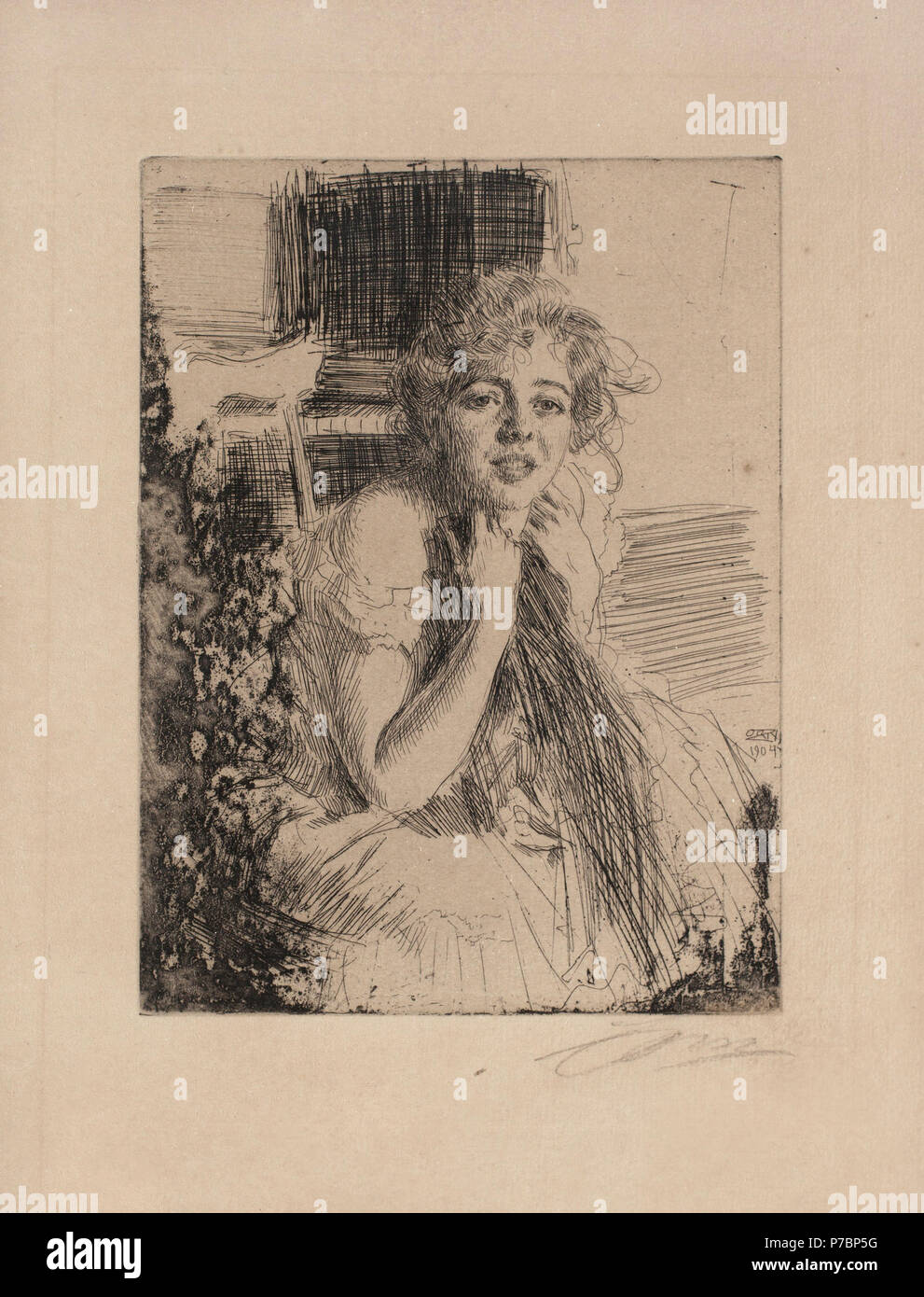 . Svenska: Emma Rasmussen English: Emma Rasmussen 1904 9 Anders Zorn ...