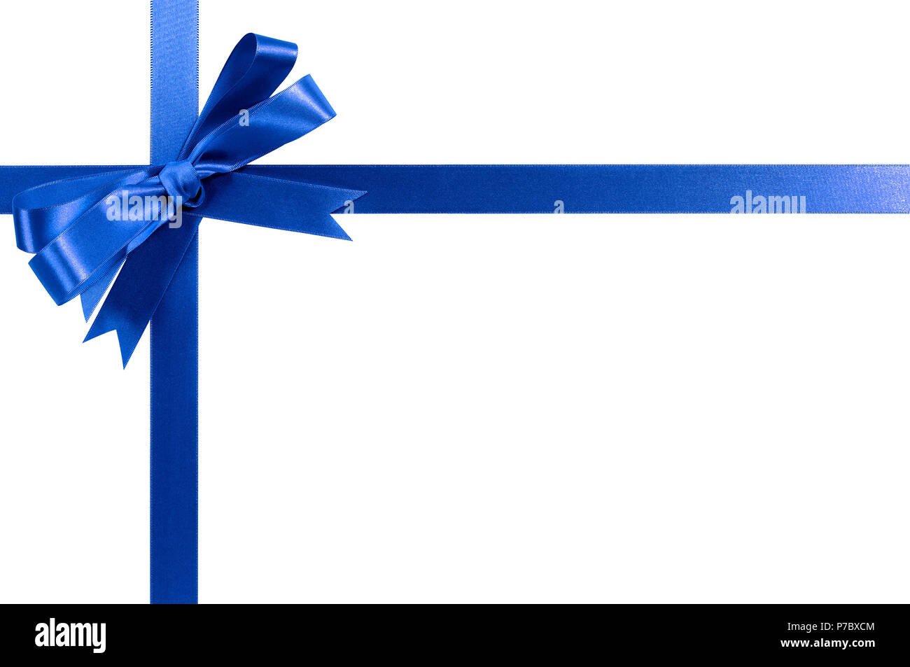 Blue Ribbon Bottom Border Blue ribbon border hi-res stock photography and images - Alamy