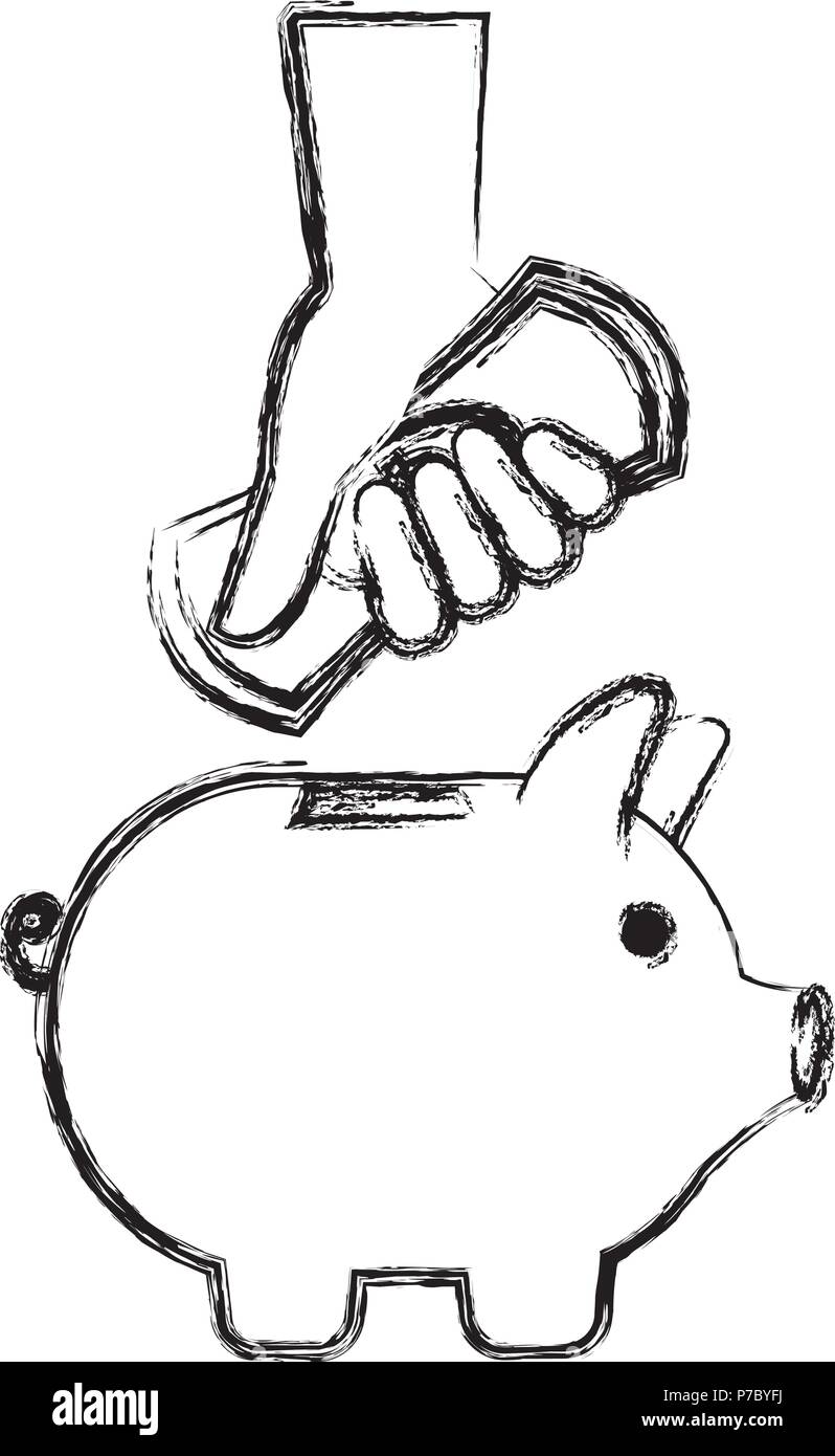 piggy savings economy icons vector illustration design Stock Vector ...
