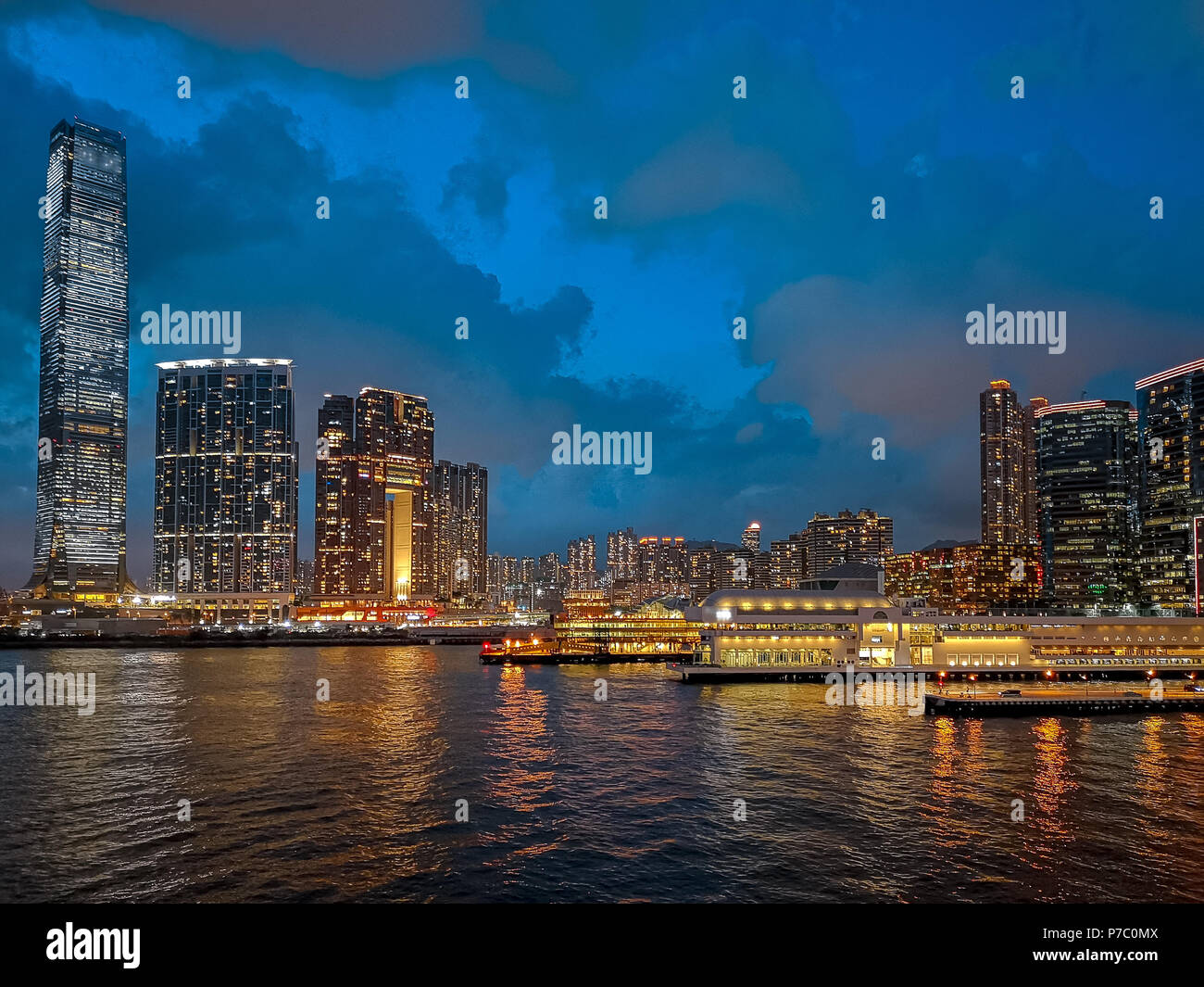 hong kong city view Stock Photo - Alamy