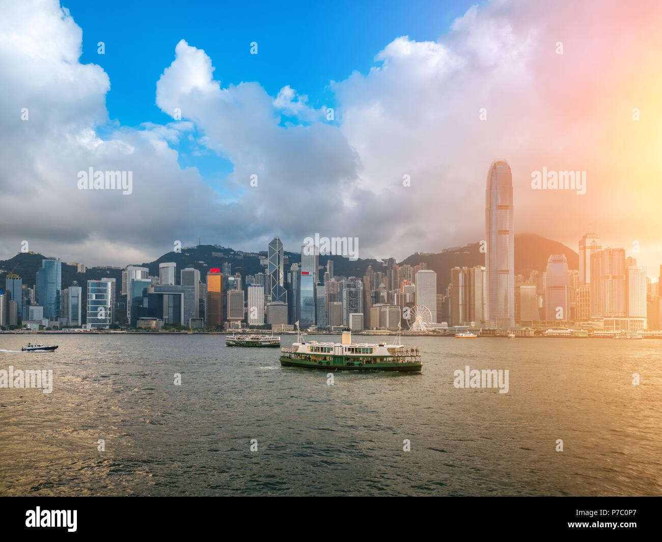 hong kong city view Stock Photo - Alamy
