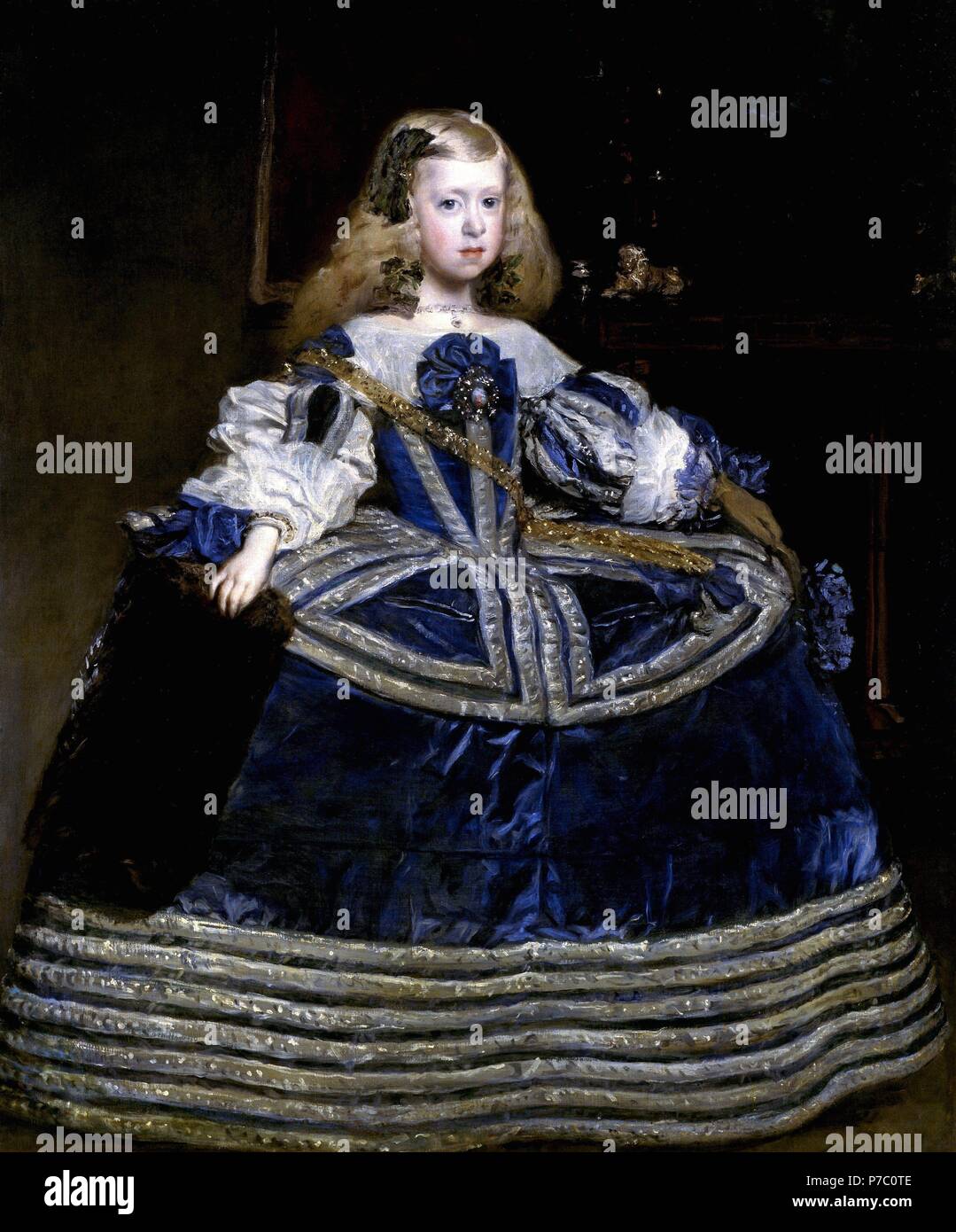 Retrato de la Infanta Margarita a la edad de ocho años/ 1659