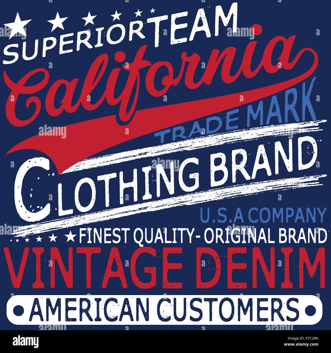 Typography Vintage Denim Brand Logo Print For T Shirt Retro Artwork Vector Illustration Stock Vector Image Art Alamy ✓ free for commercial use ✓ high quality images. alamy
