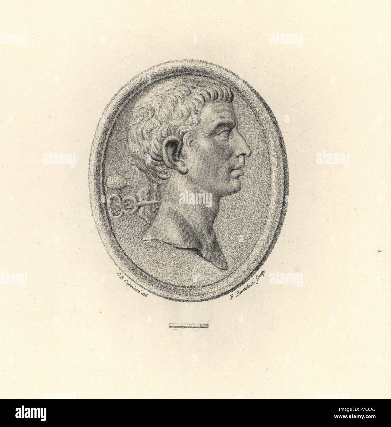 Marcus junius brutus roman politician hires stock photography and
