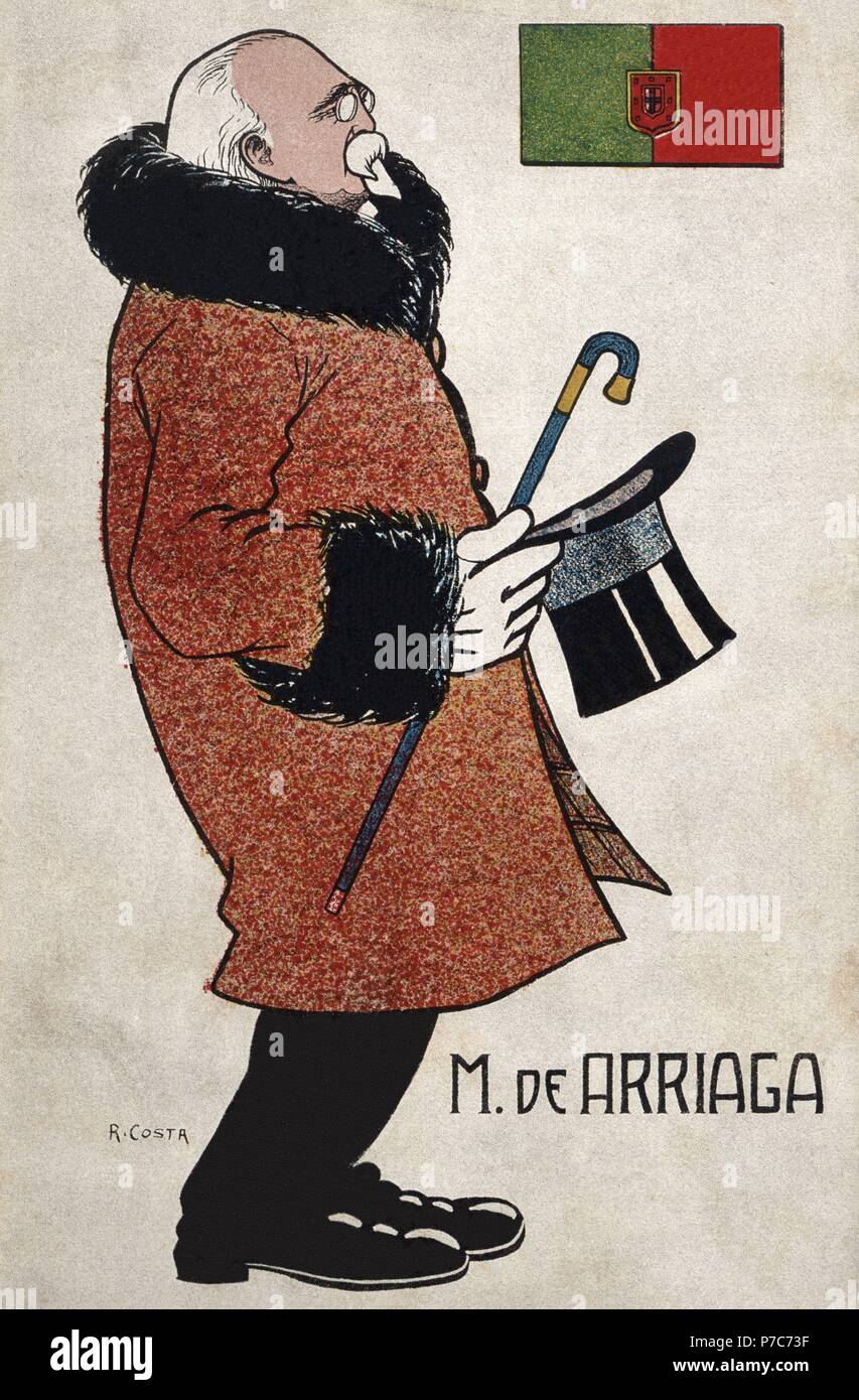 Manuel José Arriaga (1840-1917), presidente de la república portuguesa