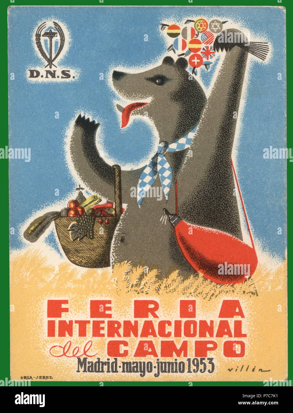 Cartel Publicitario De 1953 Hi res Stock Photography And Images Alamy
