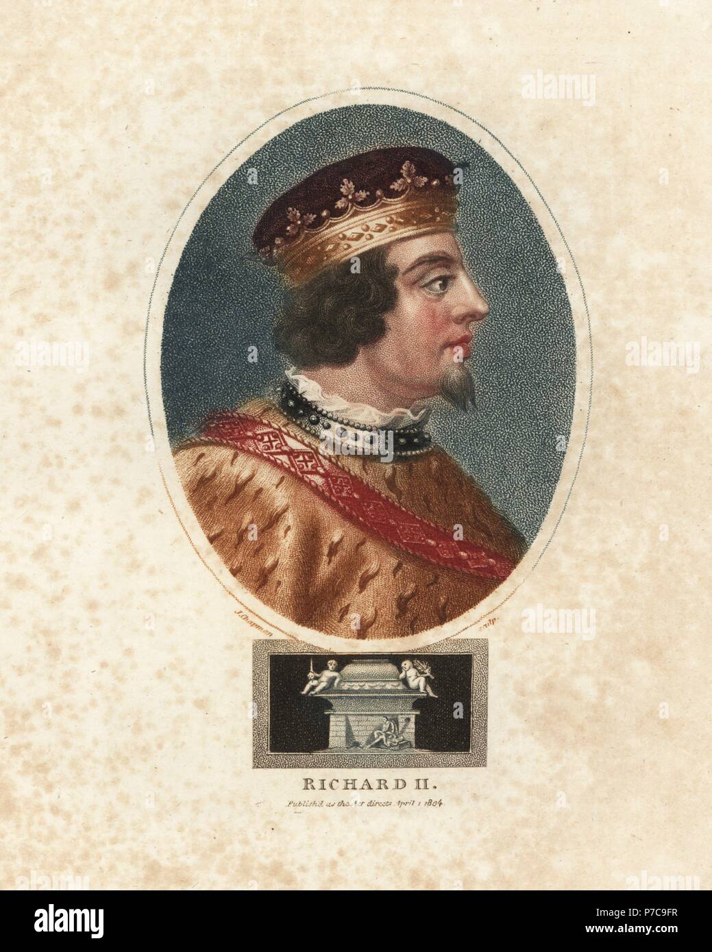 Body richard ii 1367 1400 king england 1367 1400 hi-res
