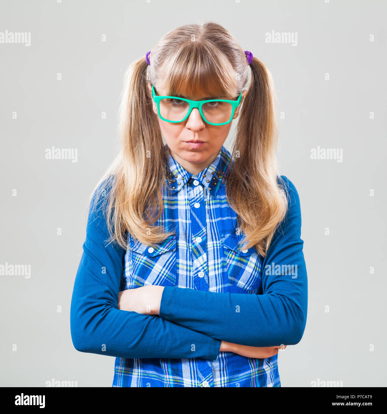 Tirelire intelligente nerdy dentelle Photo Stock - Alamy
