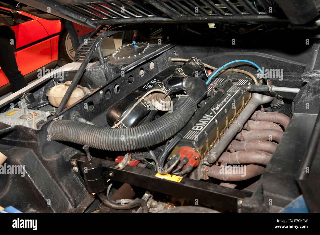 engine BMW M1 Stock Photo