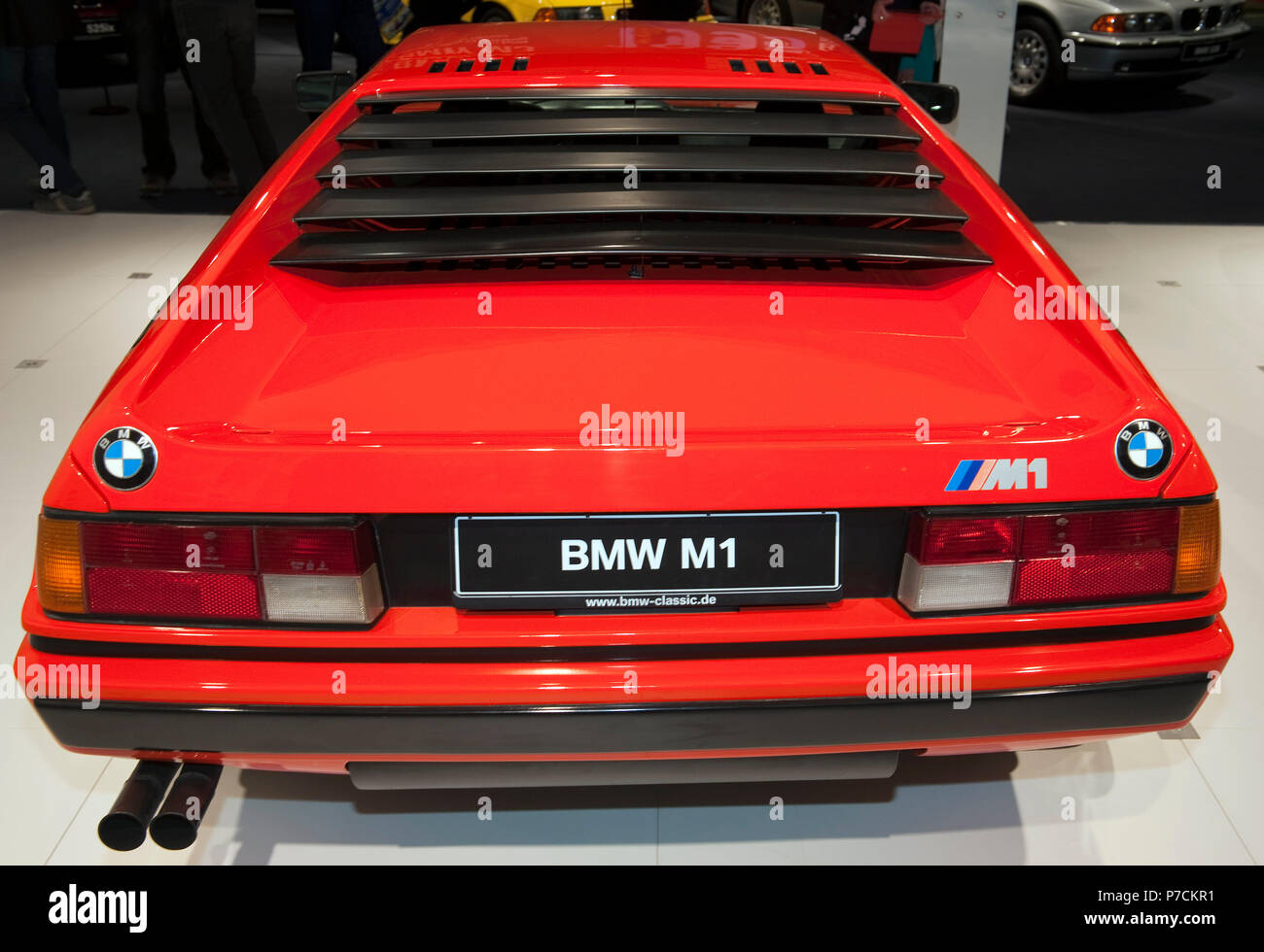 BMW M1, built 1978-1981, supercar, sportscar, 6 cylinder, classic car Stock Photo